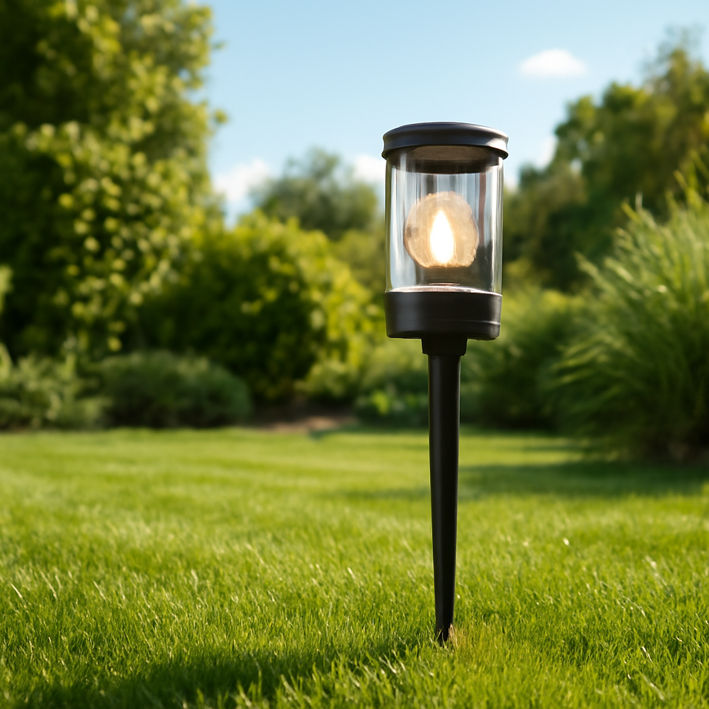 Rasentrimmer – Anwendung im Garten (KI)