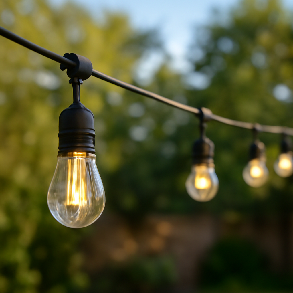 Rasentrimmer – Anwendung im Garten (KI)