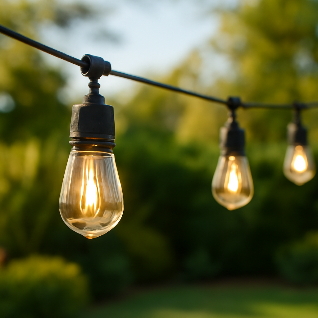 Rasentrimmer – Anwendung im Garten (KI)