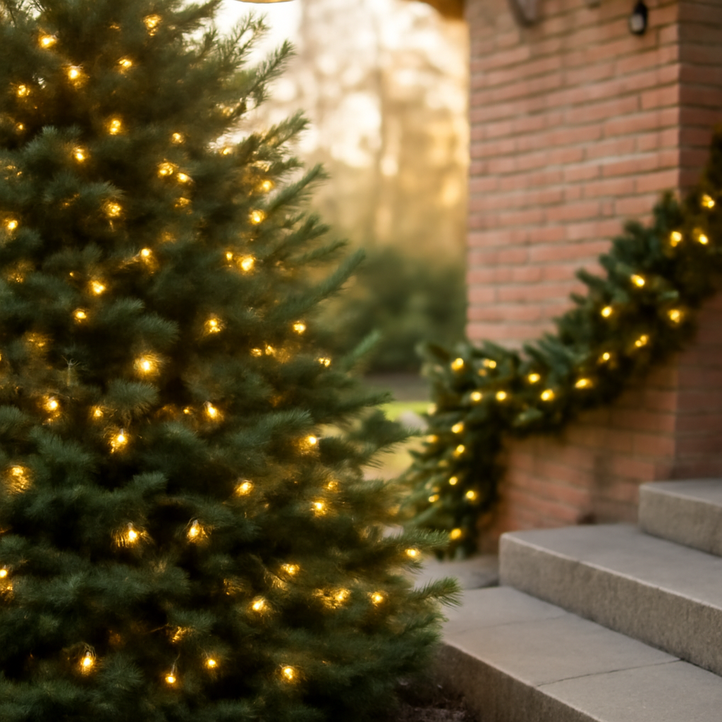 Rasentrimmer – Anwendung im Garten (KI)